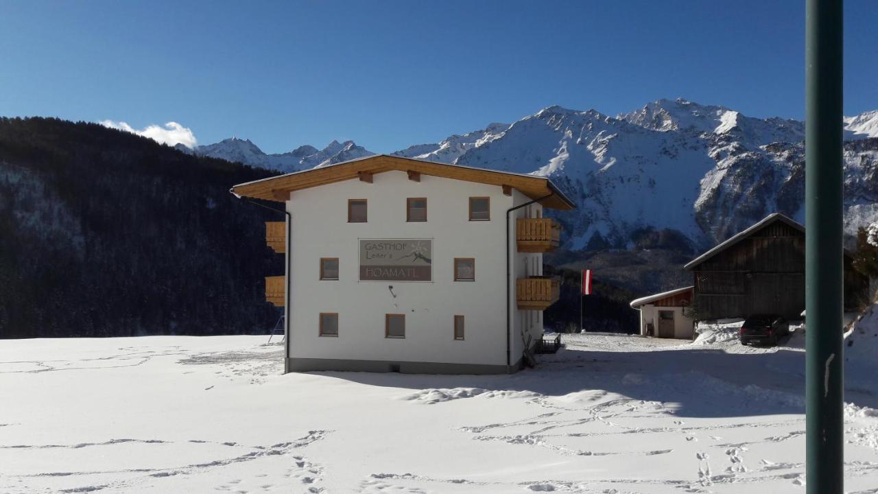 Gasthof Leiter'S Hoamatl Umhausen Extérieur photo
